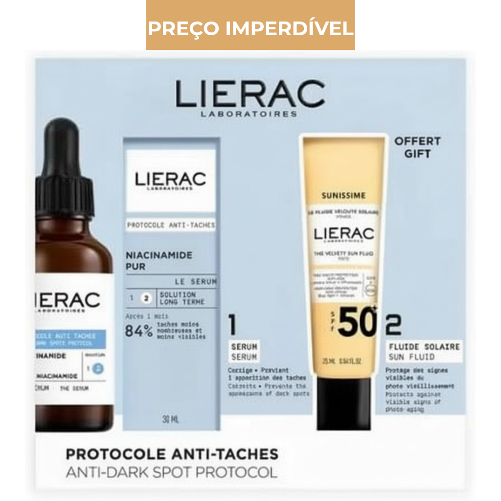 *LIERAC Conjunto de Cosmética Protocolo Antimanchas 2 UN