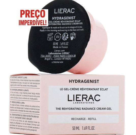 *LIERAC Recarga Creme Gel Radiance Hydragenist 50 ml