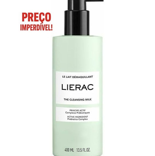 *LIERAC Leite Desmaquilhante Facial 400 ml