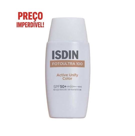 *ISDIN Protetor Solar Com Cor Foto Ultra 100 SPF50+ 50 ml