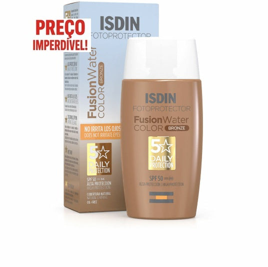 *ISDIN Protetor Solar Fusion Water Color Bronze SPF50 50 ml
